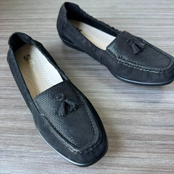SAS Hope Slip On Loafer - Onyx Size 7.5 M $145 - Picture 1 of 9